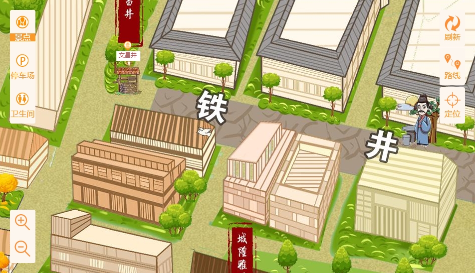 攸县智慧景区：手绘地图与语音导览的完美融合